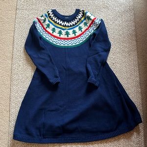 Hanna Andersson | Holiday Sweater Dress | size 130 (8)